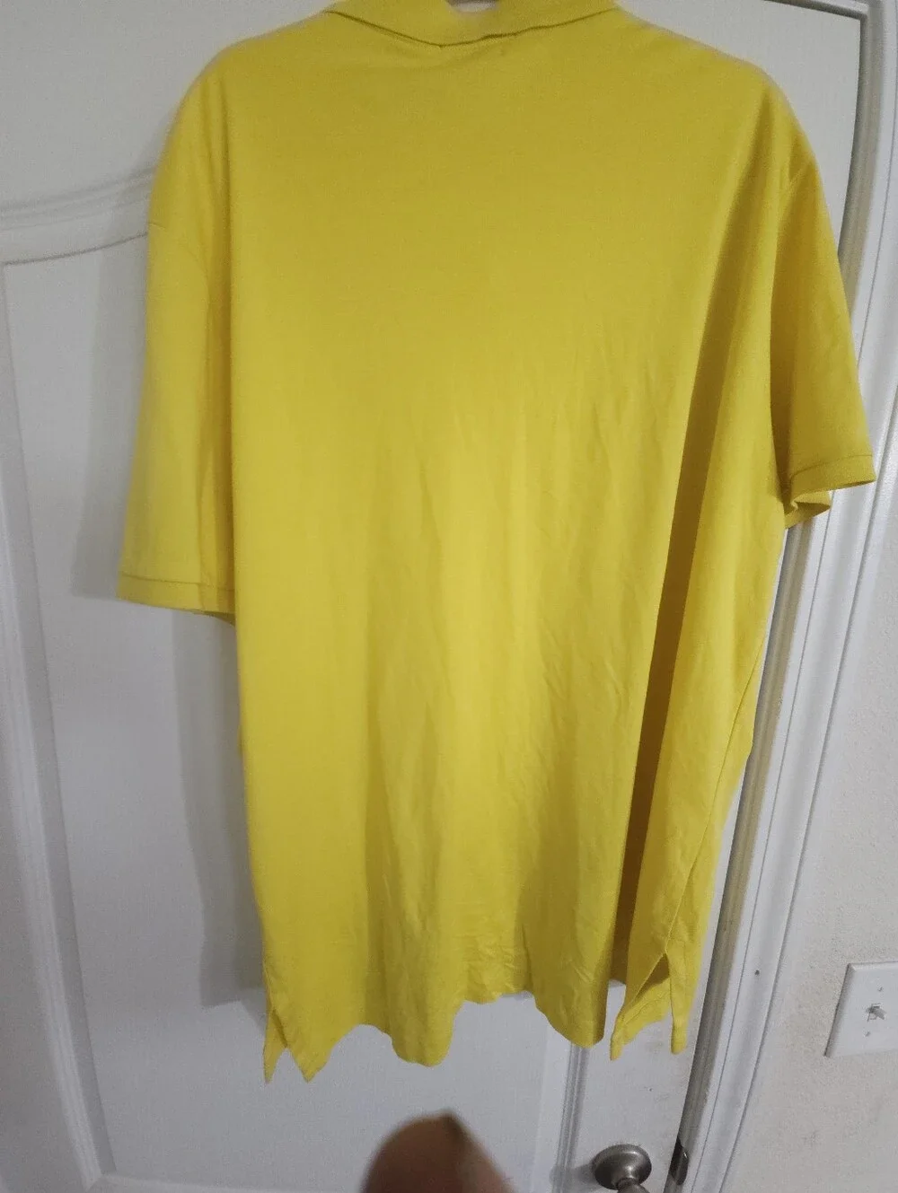 Ralph Lauren Yellow Men’s Polo Shirt with Pony Logo